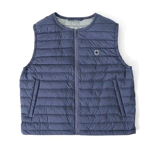 試着のみ 定価19580円 オーシバル ノーカラー ダウンベスト インナーダウン 513S0s8r4gL.jpg