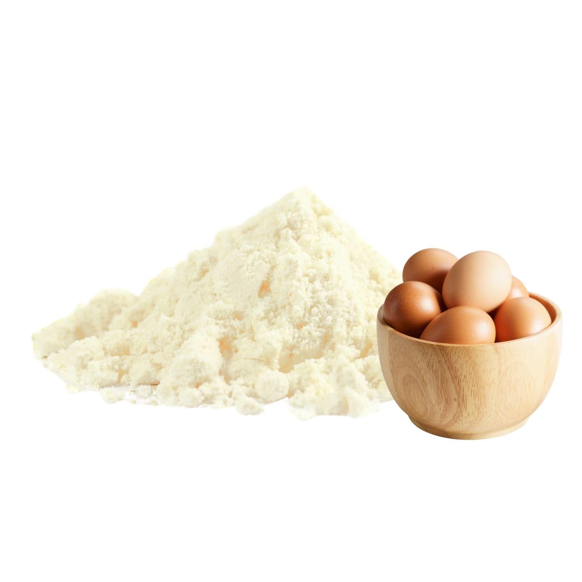 MR. BROWN 500g Eiklarpulver, Pasteurisiertes Eiklar Pulver, zum Kochen & Backen (500) Tasche