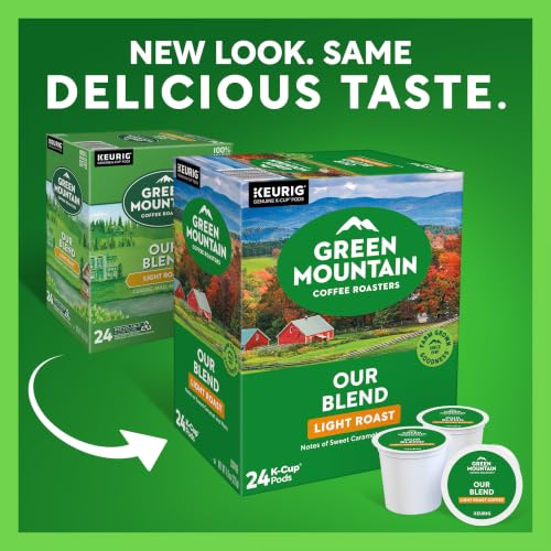 Image of Green Mountain Coffee Roasters Our Blend Keurig Single-Serve K-Cup Pods, Light Roast Coffee, 96 Count