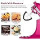 TPGSING Flexirührer Zubehör für Kitchenaid Standrührer, Flachrührer für Kitchenaid Zubehör Quirl, Passend für 4.5-5 Quart Kippkopfaufsatz für kitchenaid Küchenmaschine Mit Schaber