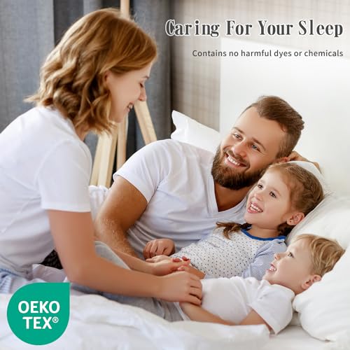 Shilucheng SJTKG121GY King Size Sheet Set - Breathable & Cooling Bed Sheets - Soft 1800 Thread Count Microfiber Hotel Sheets thumb #3