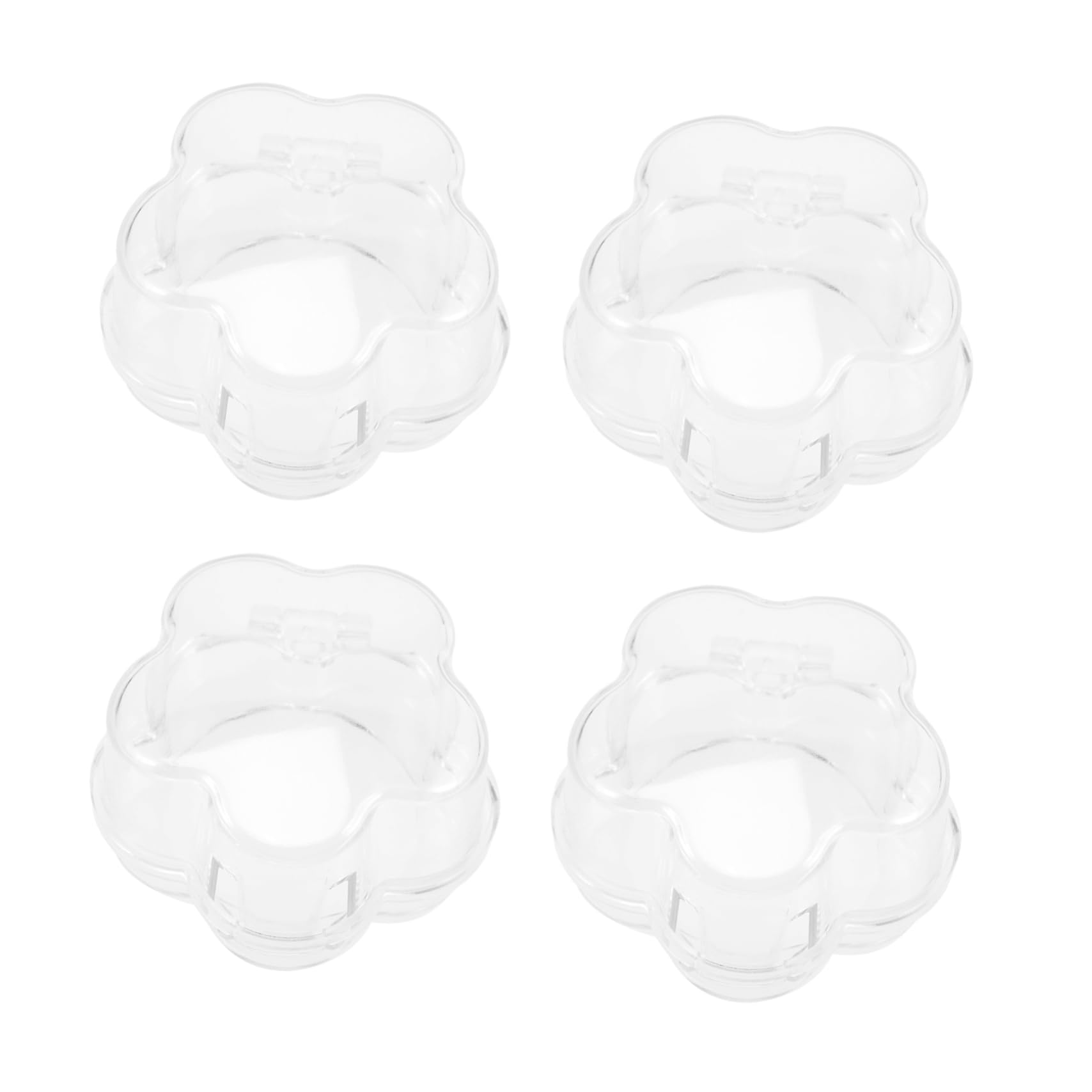 Toyvian Childproof Oven Knob Covers Gas Stove Knob Safety Transparent Durable Replacement