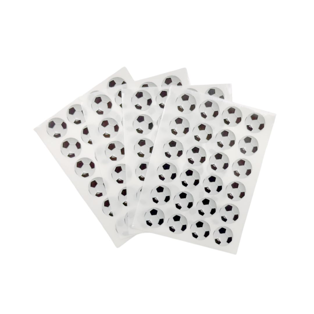 Pack of 96 Football 16mm Self-Adhesive Labels