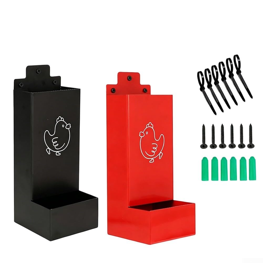 Comedero de metal automático para pollos, ideal para alimentar aves en la granja