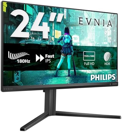 PHILIPS Evnia 24M2N3200A - Monitor de jogos FHD de 24 polegadas, ...