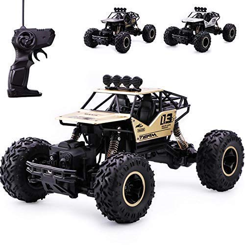 LUCHILA 1:16 Plastic Rechargeable 4Wd 2.4GHz Rock Crawler Off Road R/C Car Monster Truck Kids Toys Remote Control (B0BQM5N8HN) Amazon Price History, Amazon Price Tracker