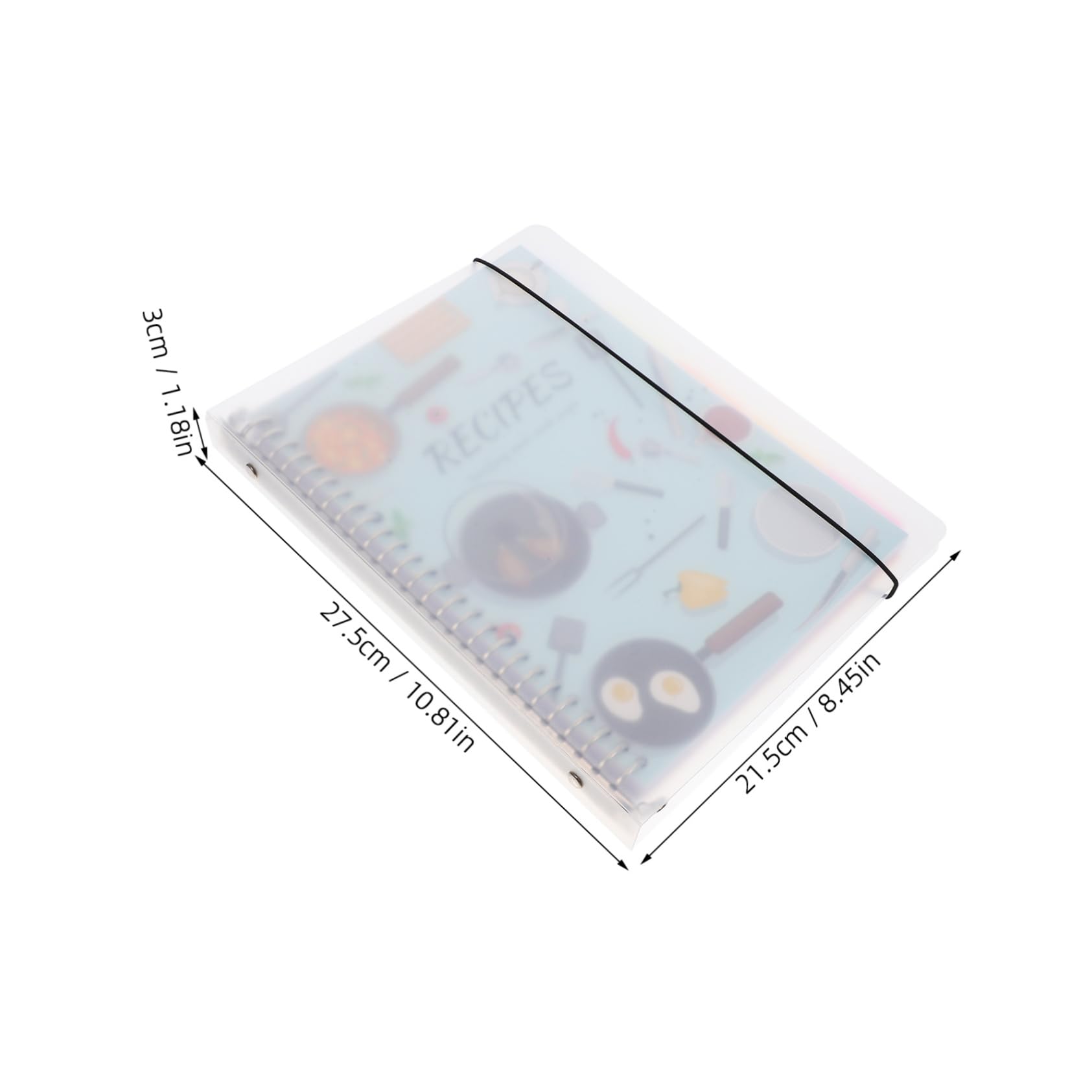 SHINEOFI Raccoglitore Di Ricette Libro Di Ricette Per Casa Da Cucina Per Pianificazione Accessorio Per Casa