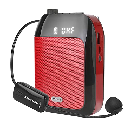Amplificateur de voix portable pour enseignants avec micro sans fil rechargeable
