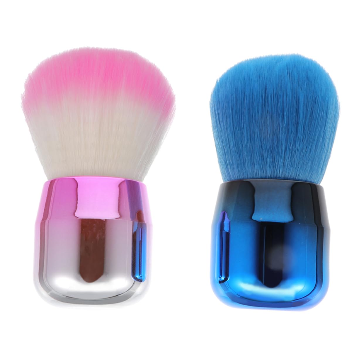 WOFASHPURET Single Head Mushroom Blush Makeup Brush Versatile Loose Powder Tool for Blending Compact Design for Travel Makeup Lovers