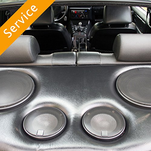 Car Component Speaker Install - Front and Rear - In-Store