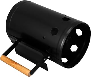 KONTONTY Cubo De Carbón Point para Cocinar Al Aire para Barbacoa para Parrilla De Carbón Parrilla para Acampar Accesorios para Color Aleatorio
