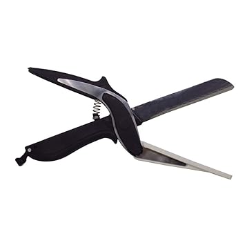 MyCOST Pack of_2 Clever Cutter 2 in 1 Food Chopper Slicer Dicer Vegetable Fruit Cutter (Color: Assorted)-PID45937