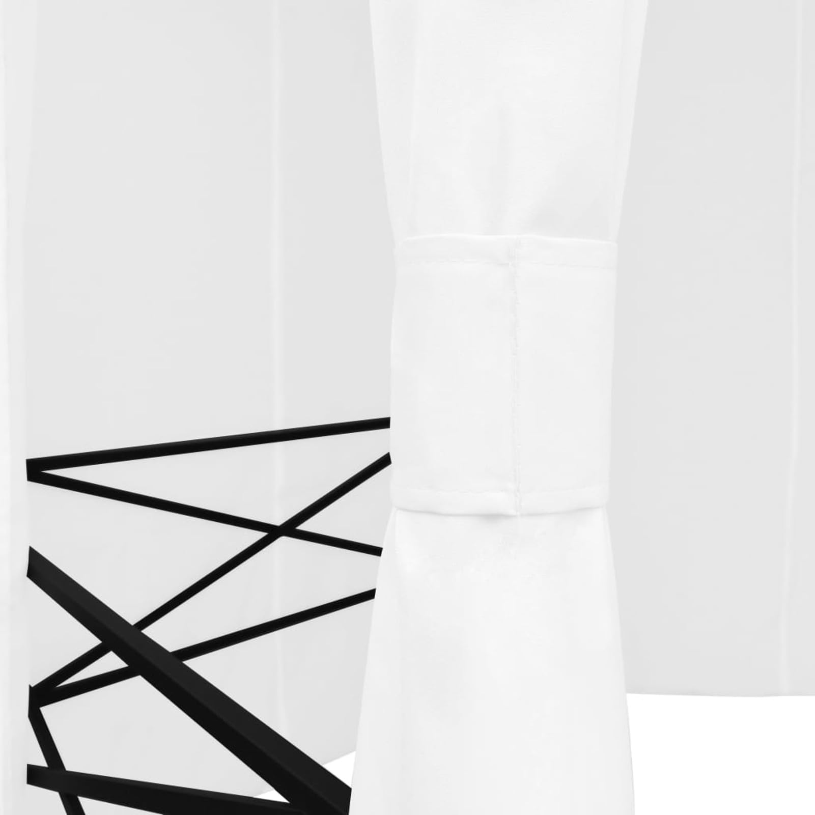 Altana ogrodowa z zasłonami 360 x 312 x 265 cm biała 180 g/m², altana, wodoodporna, odporna na promieniowanie UV, altana ogrodowa, altana zewnętrzna-312234