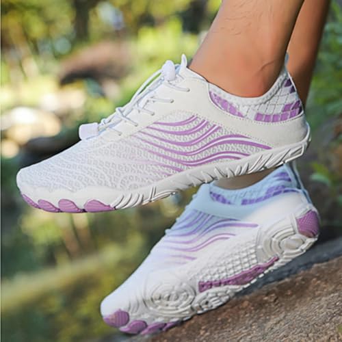 Image of Hike Barefoot Shoes Women's Men's Walking Running Gym Trainers Wide Fit Non-Slip Lightweight Outdoor Swim Surf Water Shoes