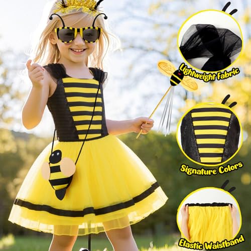 Disfraz de Abeja con Tutu Luminoso para Niñas miniatura 3