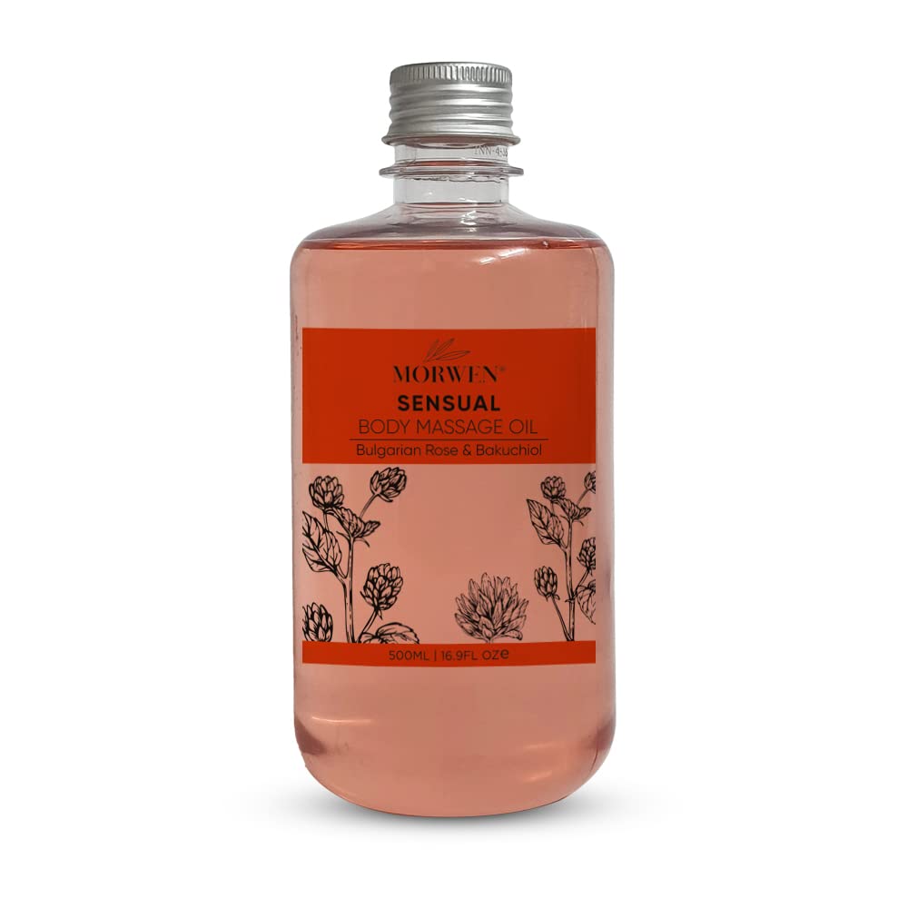 Morwen Sensual Body Massage Oil For Home, Spa & Professional Use (Bulgarian Rose & Bakuchiol) (B0C6HZRL66) Amazon Price History, Amazon Price Tracker