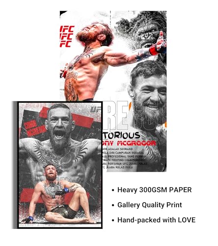 Generic Conor McGregor Posters Set of 8, 8x12 Inch Pack of 8 - Image 3