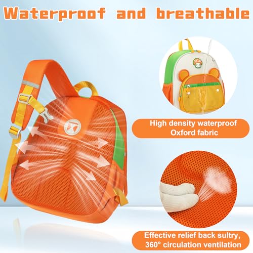 I IHAYNER Preschool Backpack for Girls Boys 2-6 Gift Kindergarten Cute Toddler Backpack Mini Animal Cartoon Schoolbag for Kid3