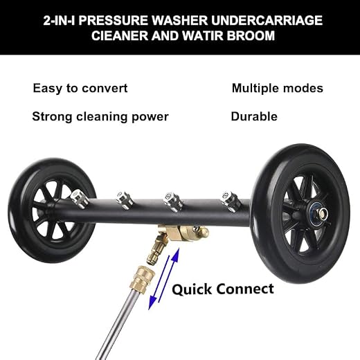 16 Inch Dual-Function Undercarriage Pressure Washer