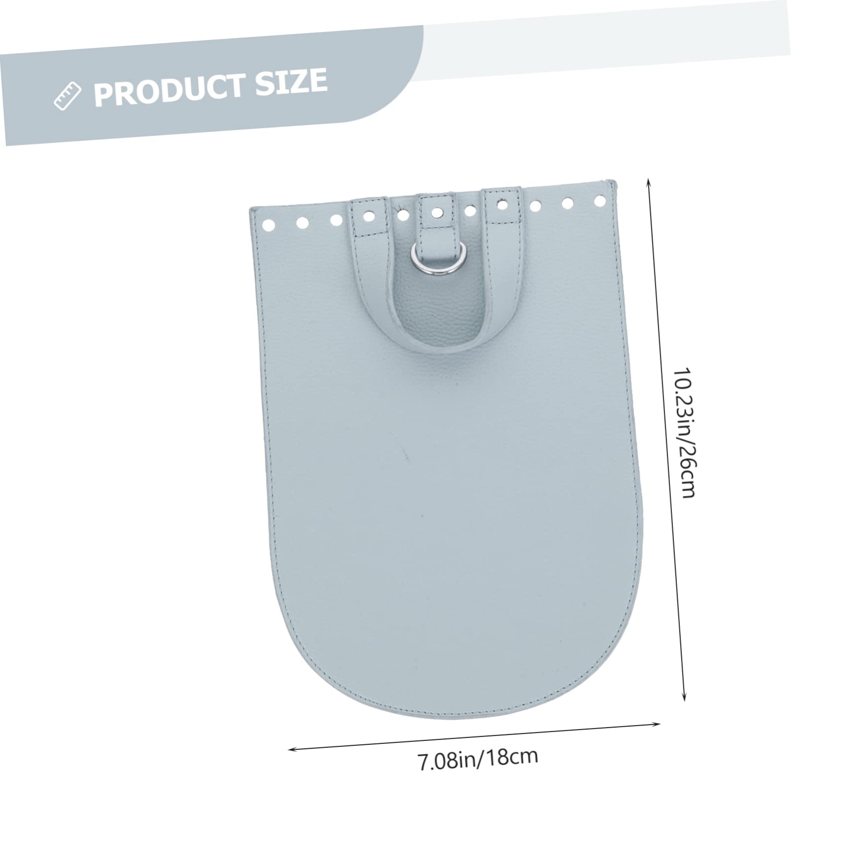 HOMSFOU DIY Shoulders Bag Accessories Knitting Accessory Handmade Bag Material DIY Backpack Material DIY Rattan Backpack Kit