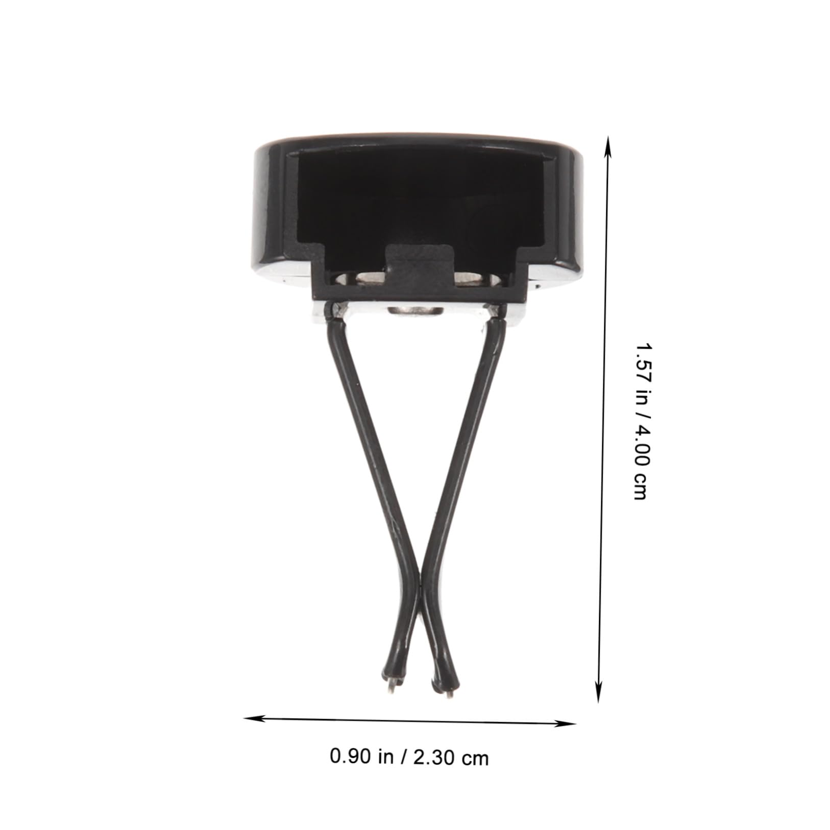 Clip Auto per Diffusore di Aromi per Auto, 100 Pezzi Plastico Nero