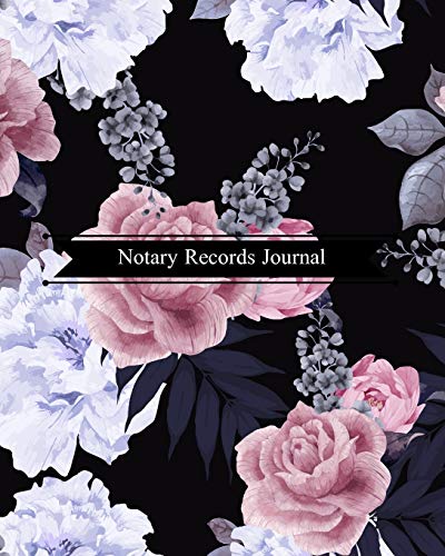 Notary Records Journal: Official Notary Journal| Public Notary Records Book|Notarial acts records events Log|Notary Template| Notary Receipt Book – Paperback