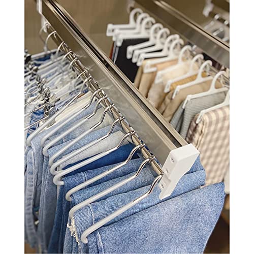 Barre de penderie extensible 25 kg pour un aménagement de placard durable