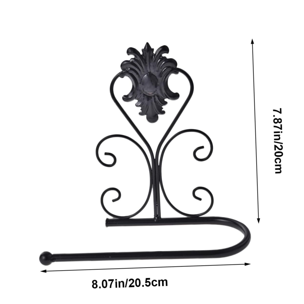 Cabilock 3pezzi Portarotolo Da Parete Ottone Antico Supporto Per Carta Igienica Retro Accessori Bagno Eleganti Nero Facile Installazione Inclusa