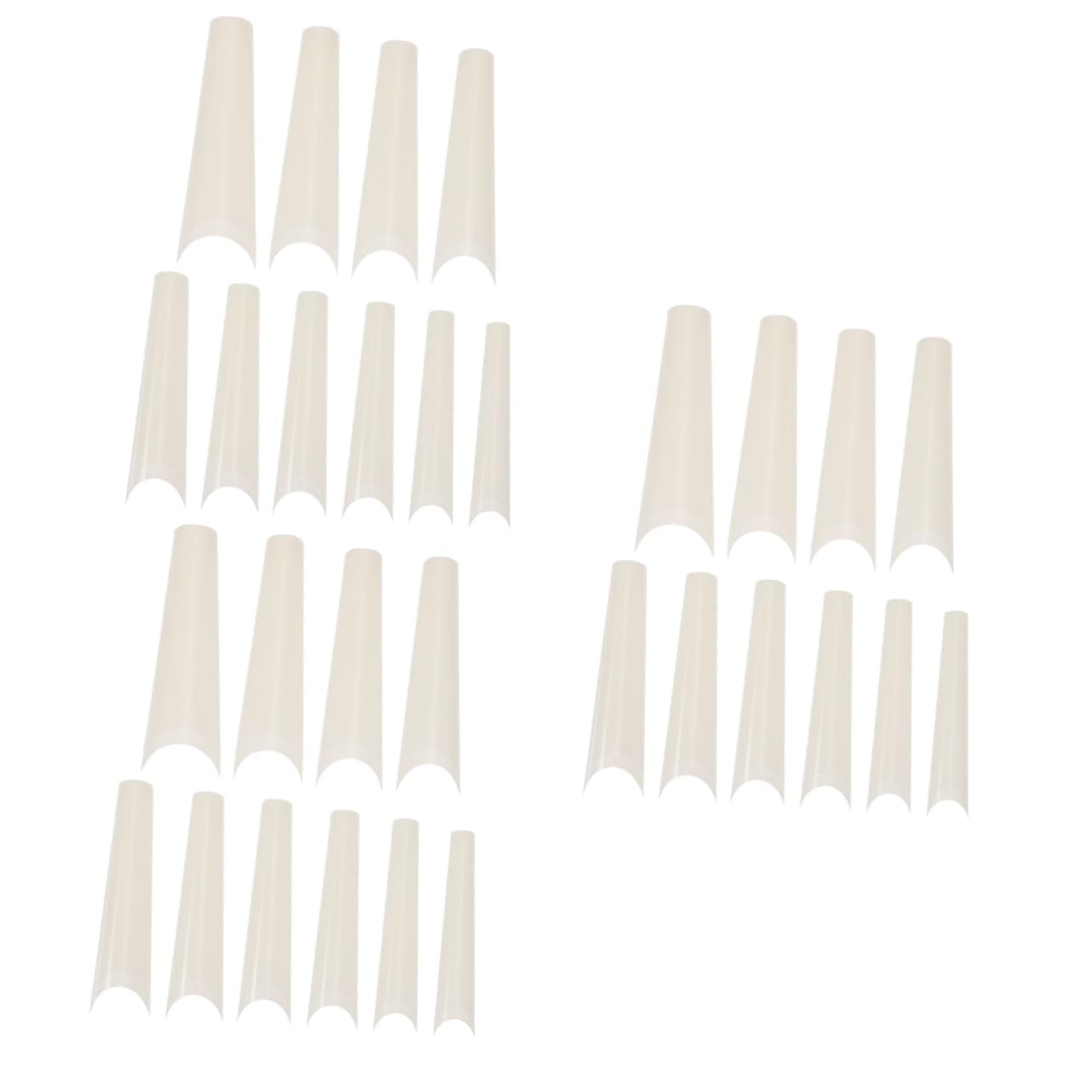 FRCOLOR 1500pezzi French Style Fake Nail Tips Per Unghie Artificiale Facili Applicare Per Nail Manicure