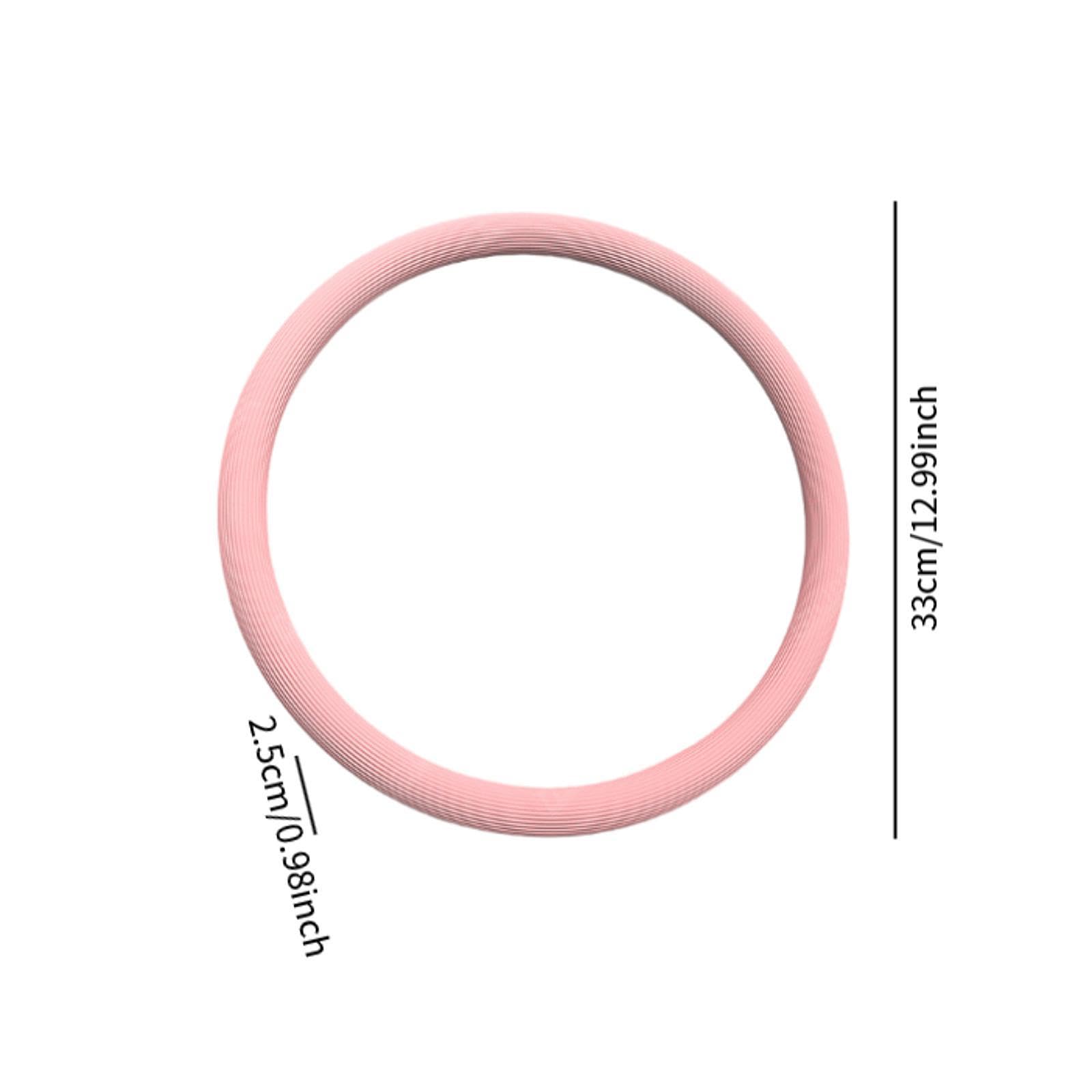 2 aros de brazo para fitness, deportes, ejercicio, masaje, aro de espuma de acero inoxidable, ligero, portátil, adecuado para entrenamientos, oficina en casa