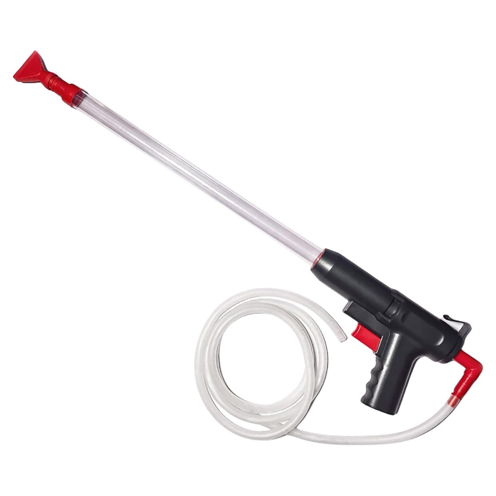 Kit de nettoyage de gravier pour aquarium – Nettoyeur 4 en 1 pour le lavage du sable, l'eau et le raclage des algues | Aspiration puissante et assemblage facile
