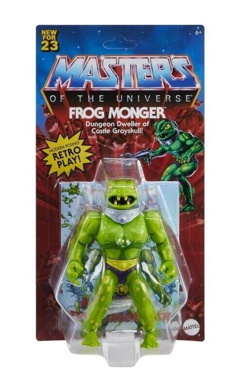 Masters of the Universe Origins Frog Monger 5.5'' Action Figure Green