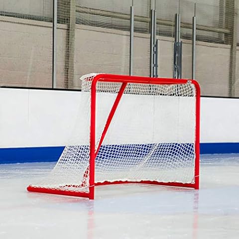 Eishockey Tore - 1,8m x 1,2m - wählen Sie entweder das Regelung-Tor (3,9cm Stahlrahmen) oder professionelles Tor (5,1cm Stahlrahmen) aus (Professionelles-Tor) Cover
