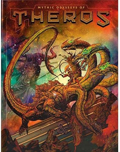D&D RPG: Mythic Odysseys of Theros Hard Alternate Cover