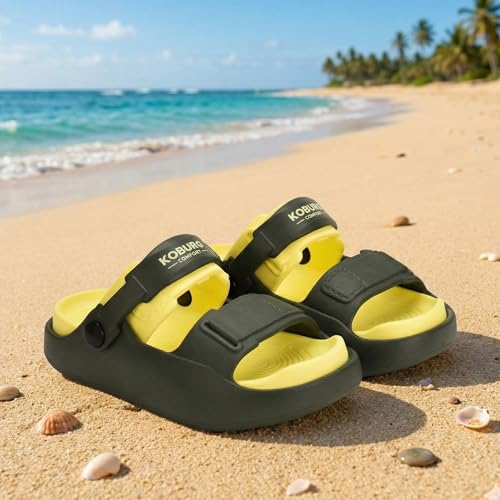 Image of KOBURG Unisex Kids Sandals| Lightweight | EVA Upper & Sole | Flexible & Comfort KS-104