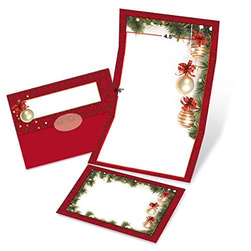 Paperdirect Christmas Twilight Holiday Seal And Send Invitations, 28 Count #TOP3