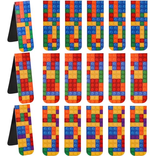 48 peças de marcadores magnéticos para crianças e mulheres, clipe magnético de página para professor