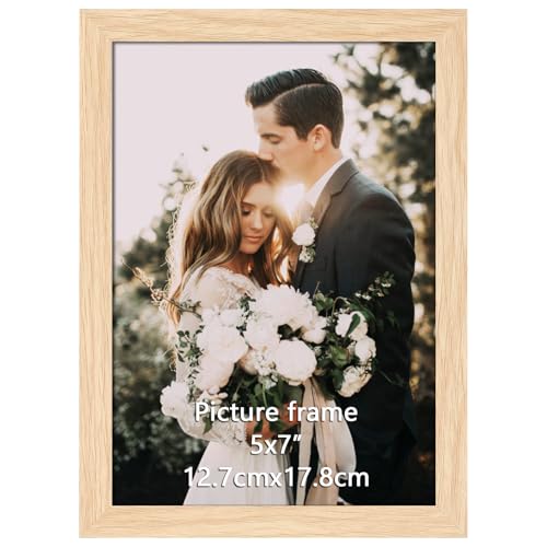 Giftgarden - Giftgarden Cadre Photo 13x18 cm Couleur du bois, Cadre 13x18 Élégant pour Photos, œuvres d'art, souvenirs- Affichage Vertical et Horizontal, Léger et Sûr