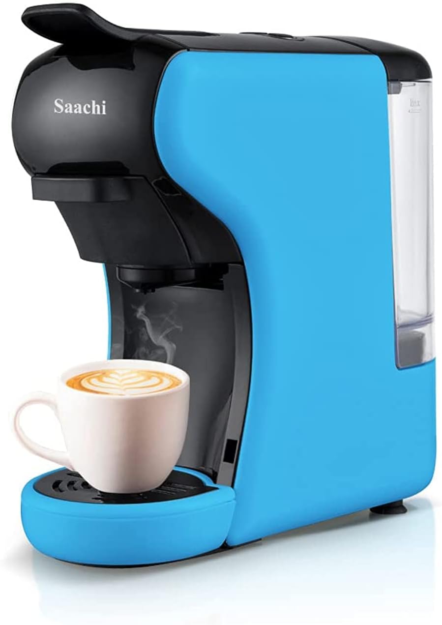 Saachi Multi Capsule Machine NL-COF-7058-BL With 19 Bar Automatic Steam Pressure Pump