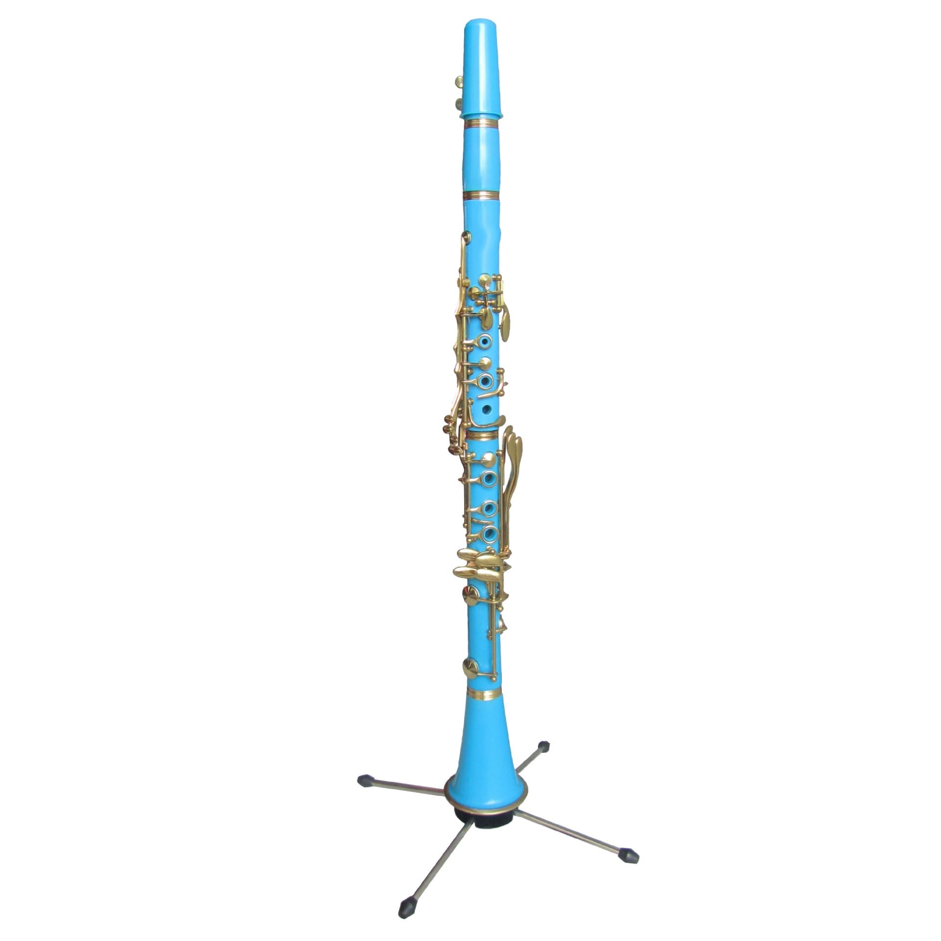 clarinetto sib Clarinetto a 17 tasti in Sib Clarinetto in ABS colorato con corpo(Sky blue)