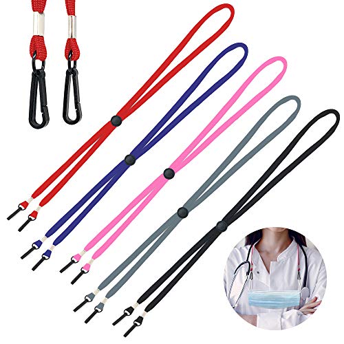 Origin Cure 5 Pack Adjustable Length Face Mask Lanyard cover