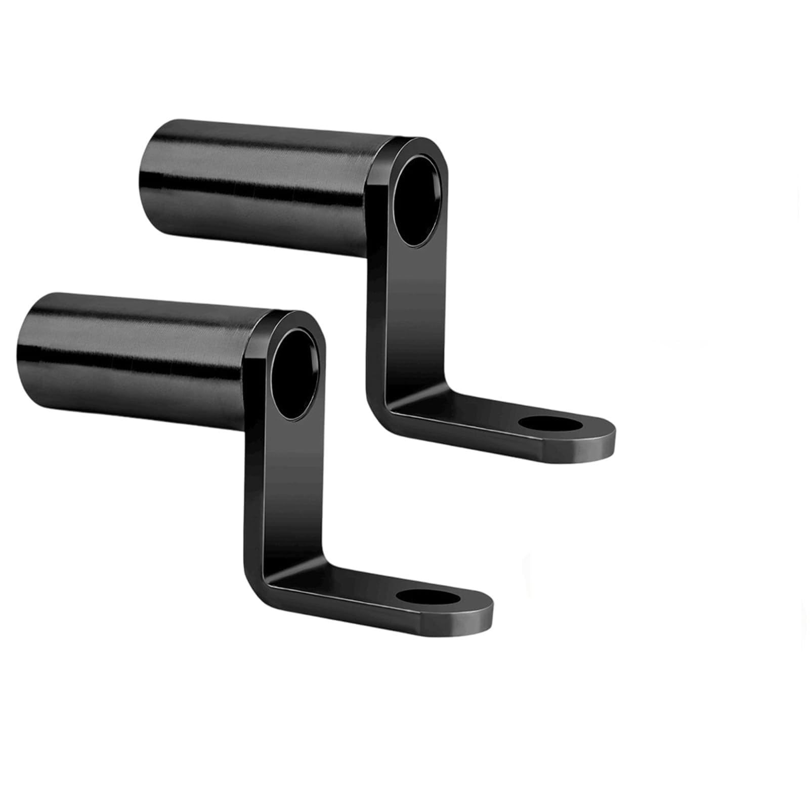 クランプバー バイク バイクハンドルバー 延長ブラケット 拡張 バイクホルダー クランプバー バイク ハンドル マウントステー バイク バイク用 2個セット クランプアダプター ミラー取付け エクステンションマウント 自転車アクセサリー ブラケット 取付場所を増やすフレーム 軽量 アルミニウム合金