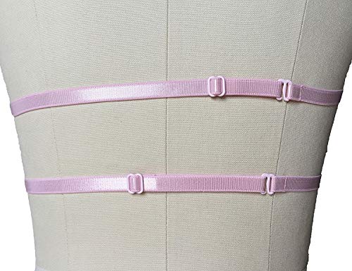 Woman Pentagram Body Harness Bras Dance Underwear Accessories Elasticity Hollow Punk Goth Belt (Purple)
