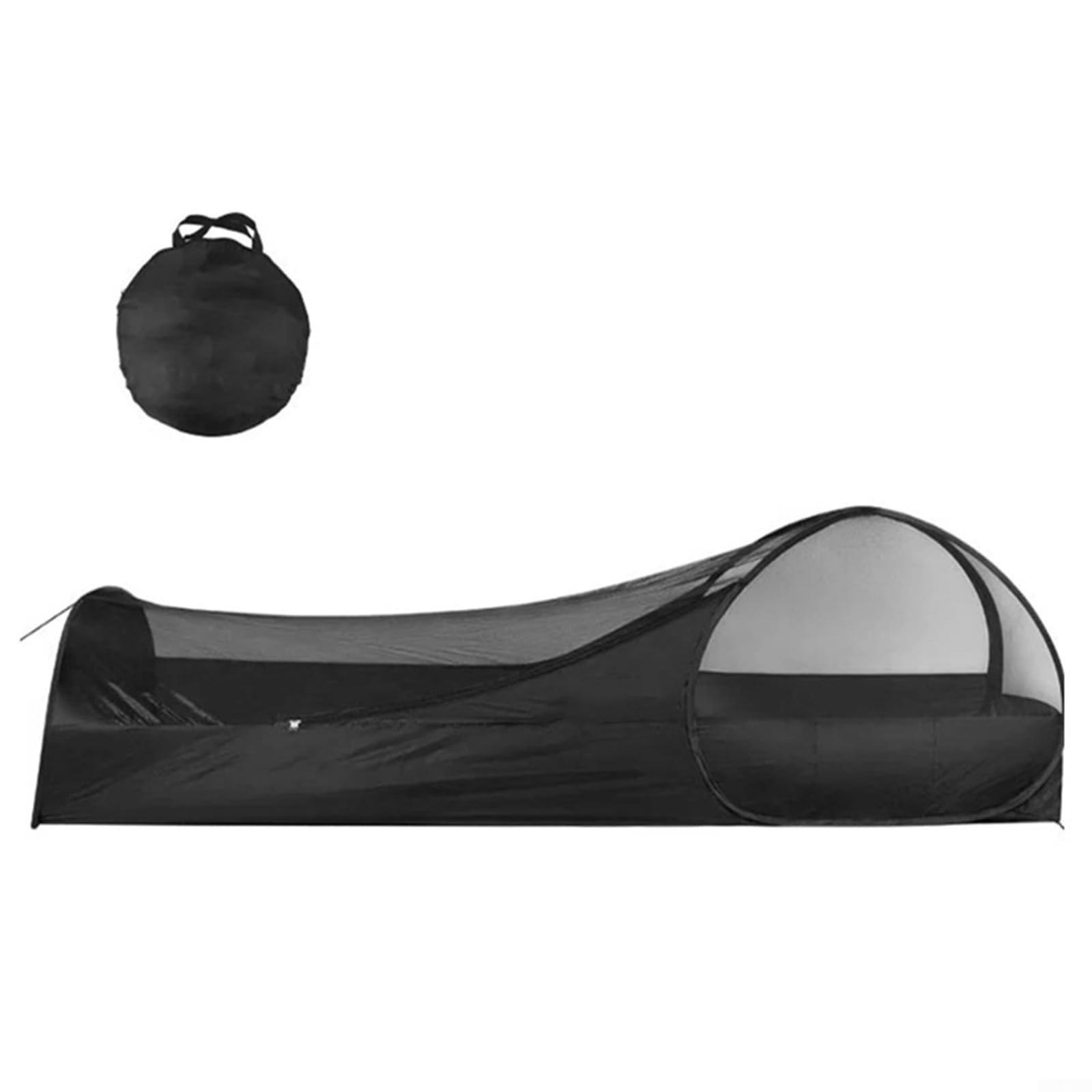 Single Person Up Tent, Lightweight & Spacious Camping Net Tent For Solo Outdoor Trips