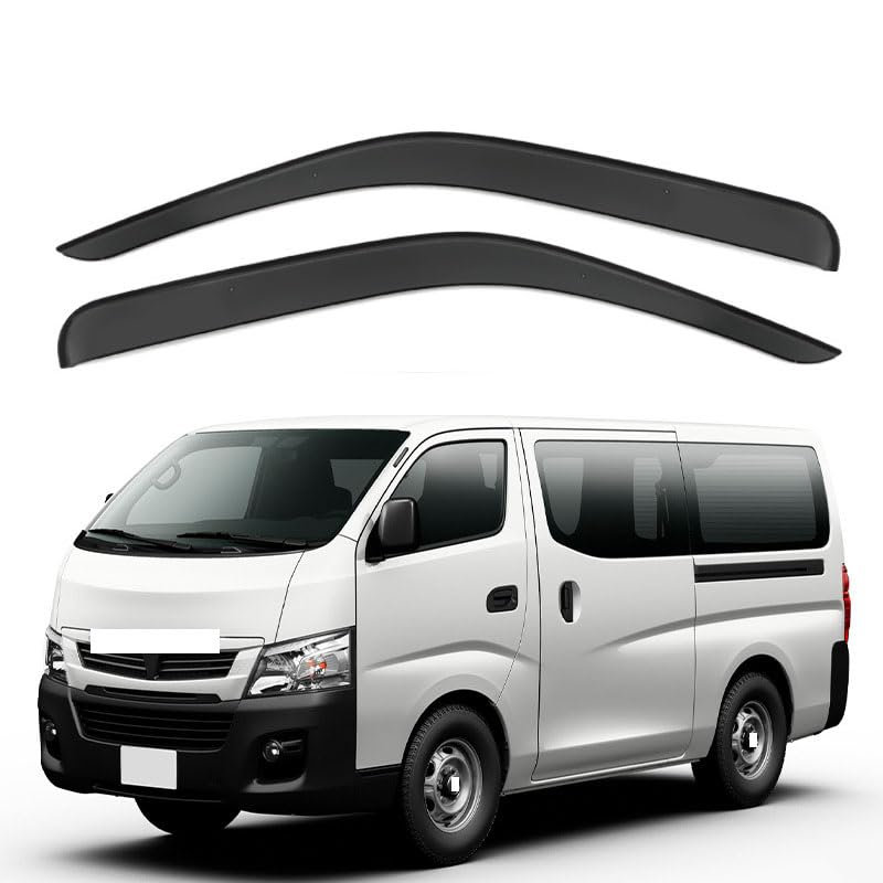 Déflecteurs de Vent Voiture pour Mitsubishi Fuso Canter Van E26 2013-2022+ Pare-Pluie Pare-Soleil