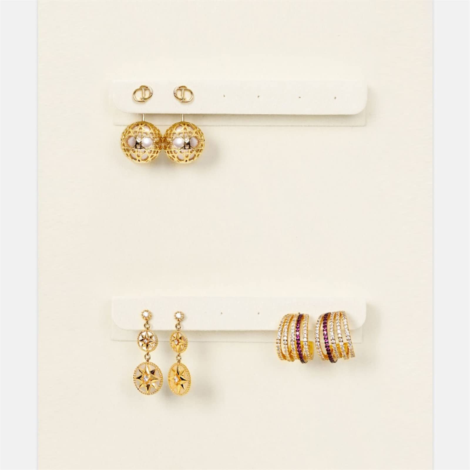 Schmuckständer Schmuck Organizer Ständer Ohrring Halskette Halter Set