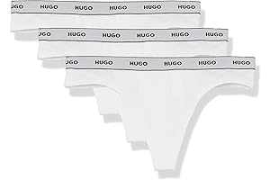 Women's 3-Pack Repeat Logo Cotton Stretch Thongs