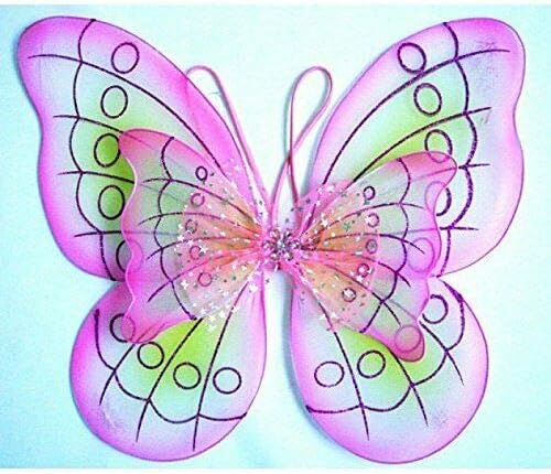 Cutie CollectionsCutie Collections Purple Butterfly Costume Dress-up Wings,One Size (Pink)