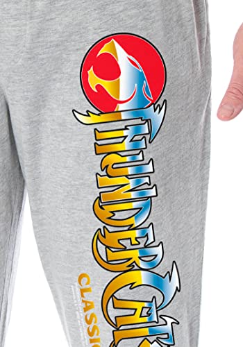 Thundercats Men's Classic Cartoon Logo Adult Loungewear Sleep Pajama Pants3