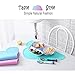 Jypc 1PC Kids Silicone Cloud Placemat Dinnerware Table Mat Washable Portable Place Mat(Turquoise)